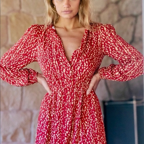 XIX Palms Nairobi Terrace Mini Dress Women’s Medium Reversible Resortwear - Picture 5 of 7